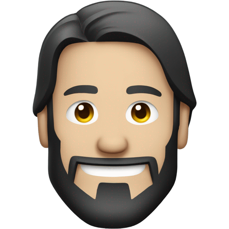 Jhon Wick winking and smiling emoji