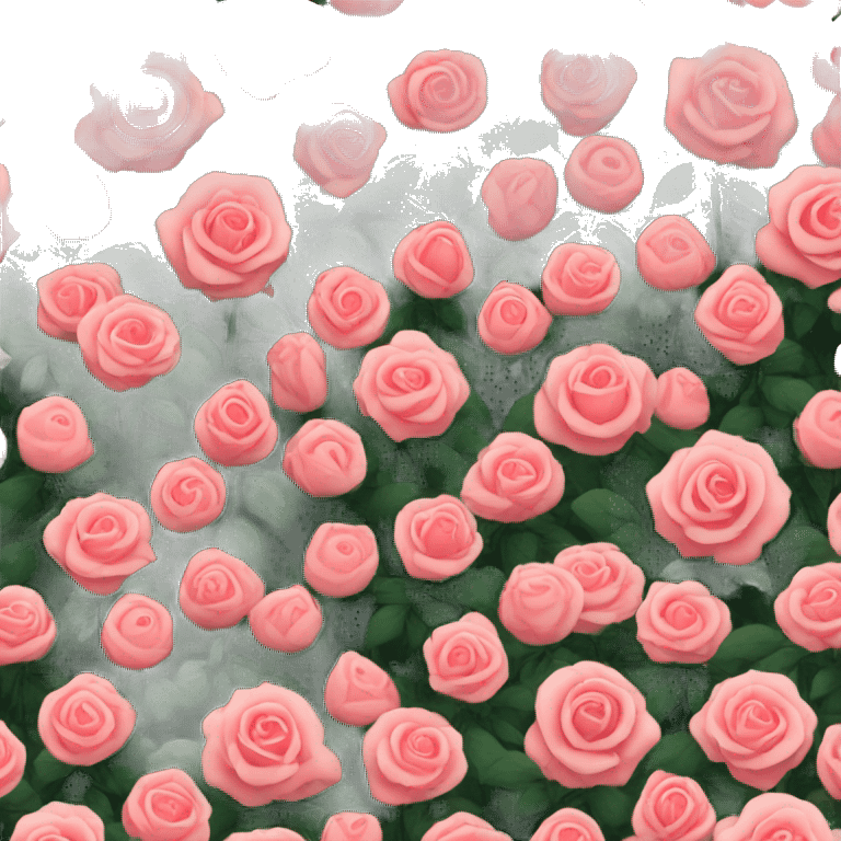 a rose garden emoji