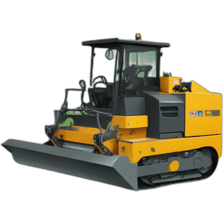 asphalt paver machine emoji