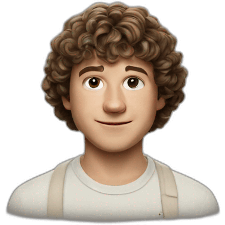 Dustin from Stranger Things emoji