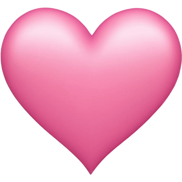 Pink heart  emoji