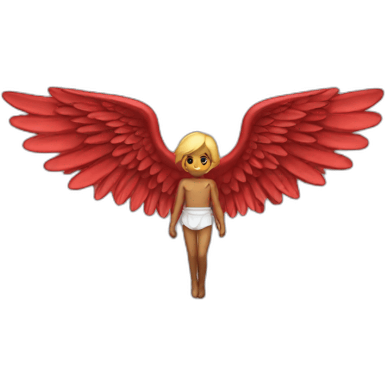 seraph with red wings emoji