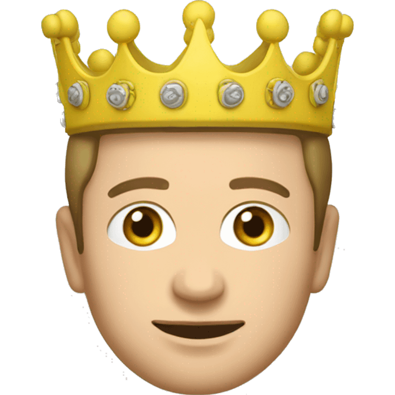 zelensky ukrain president in crown emoji