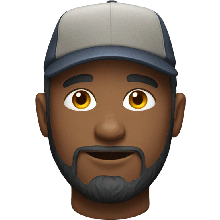 Man with ballcap emoji