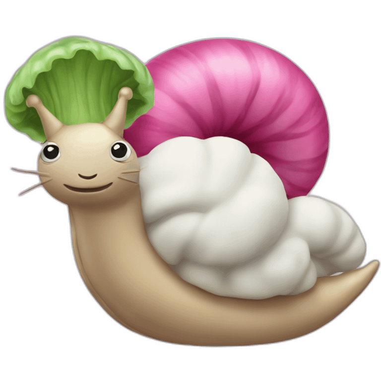 Licorne sur escargot emoji