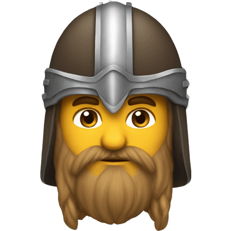 gimli with helmet emoji