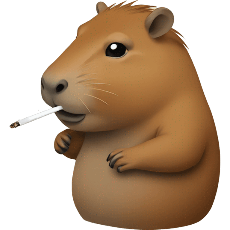 capybara smoking emoji