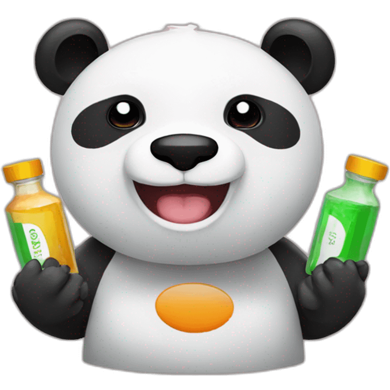 Panda drugs emoji