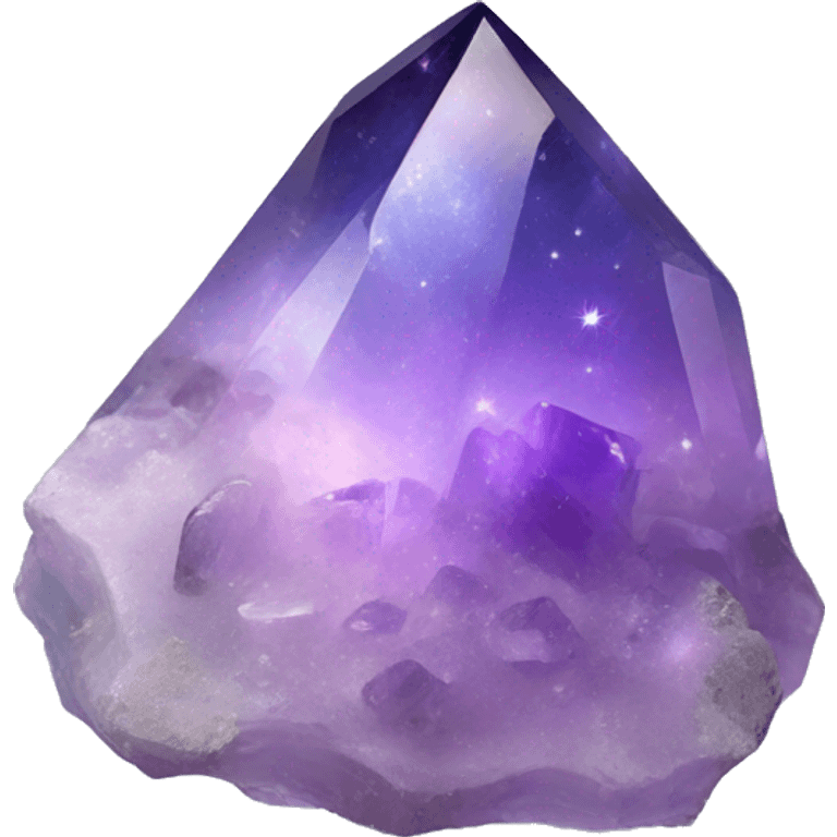 A Pastel nebula fluorite crystal shard gem emoji