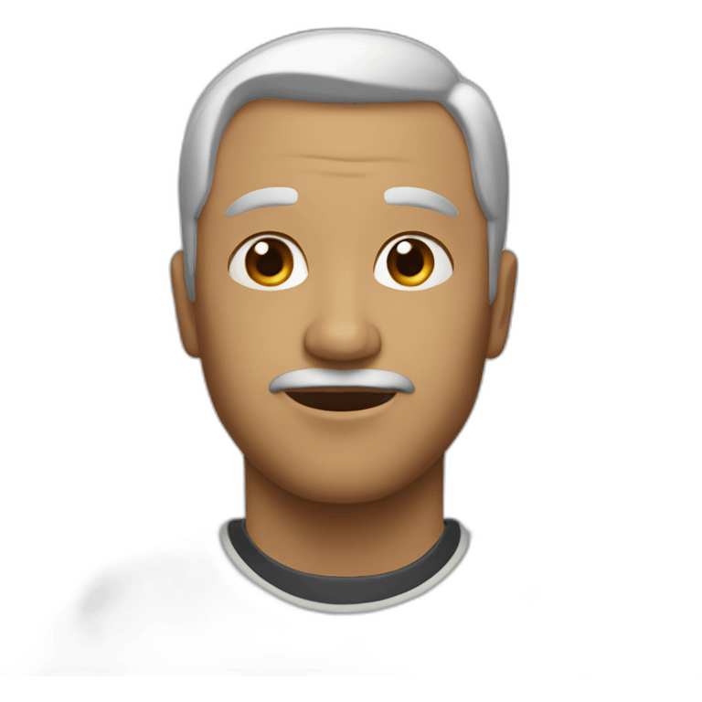 Homme obèse emoji