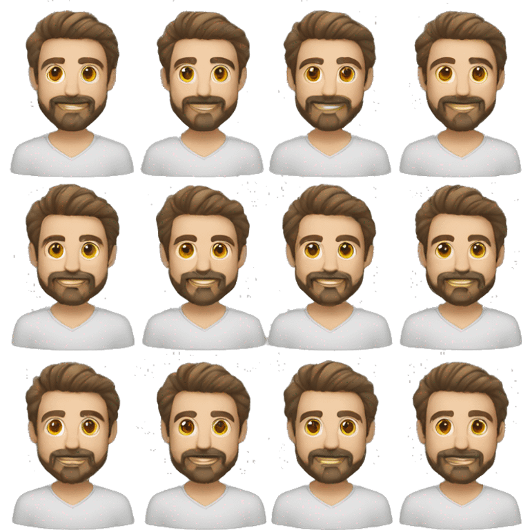 man, -dar hair, -goatee, turkish, alpinist emoji