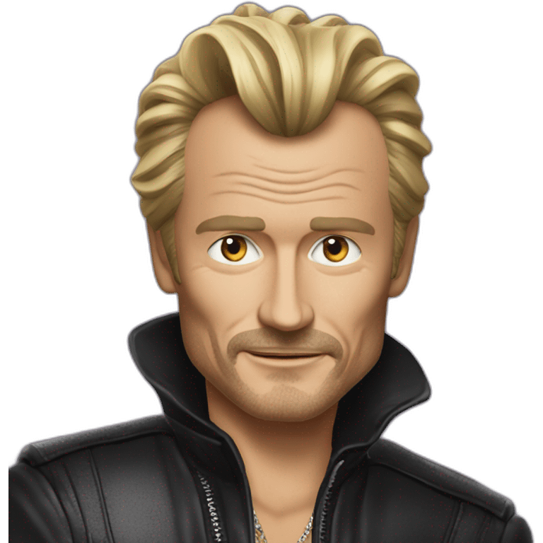 Jonnhy Hallyday emoji