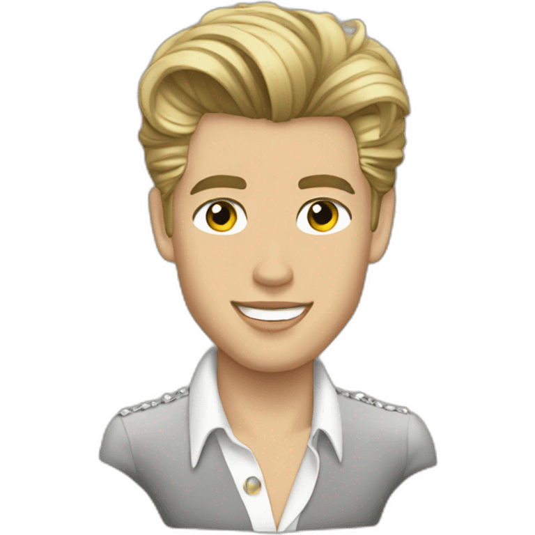 Austin Butler as Elvis Presley emoji