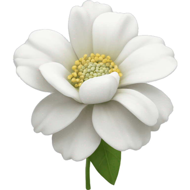 white flower emoji