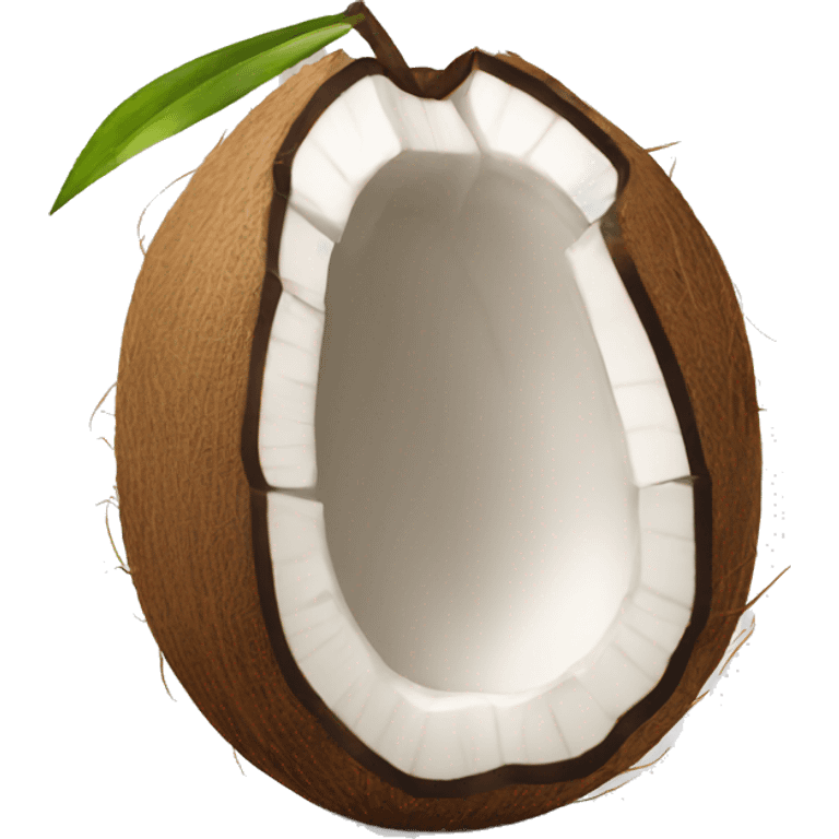 Coconut emoji