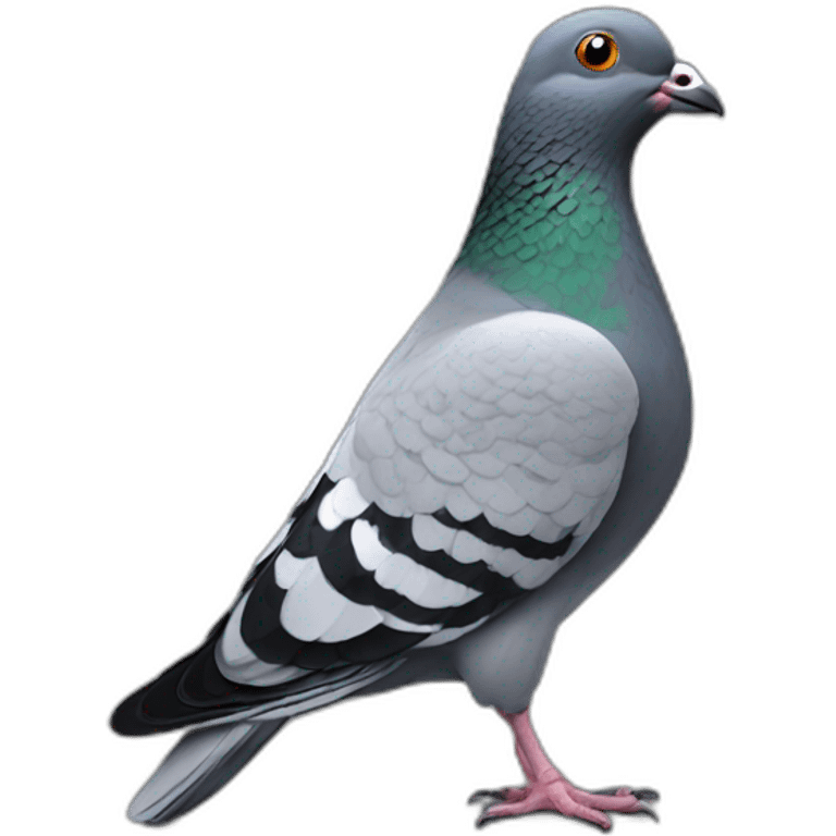 fighting pigeon emoji