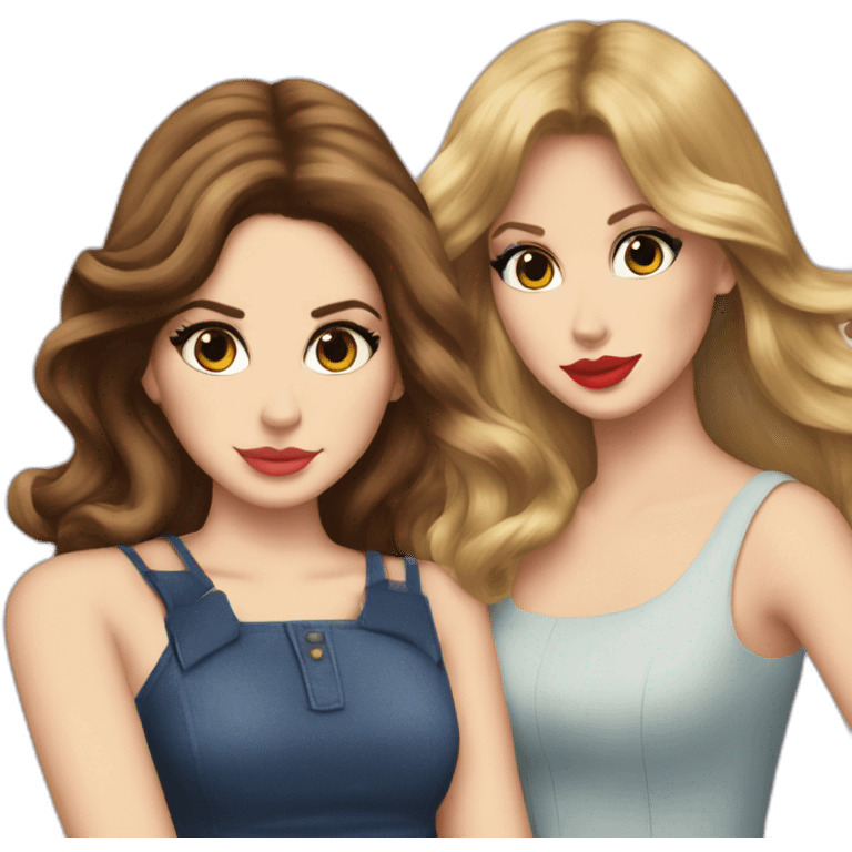 Lana del Rey & Taylor swift best fruends emoji