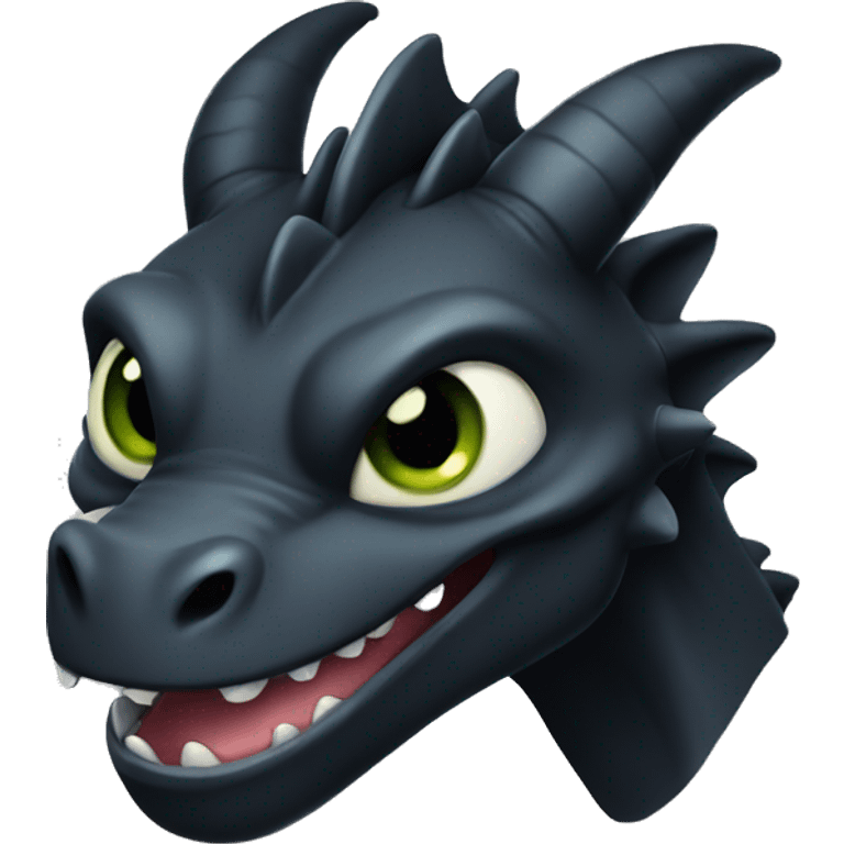 toothless dragon emoji