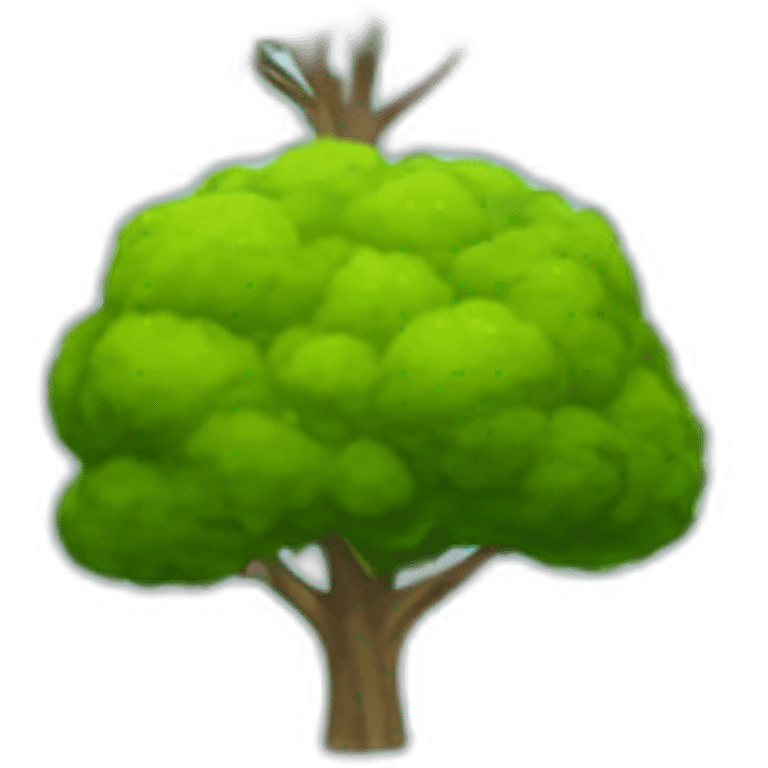 realistic tree images emoji