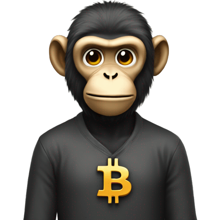 Bitcoin Monkey emoji