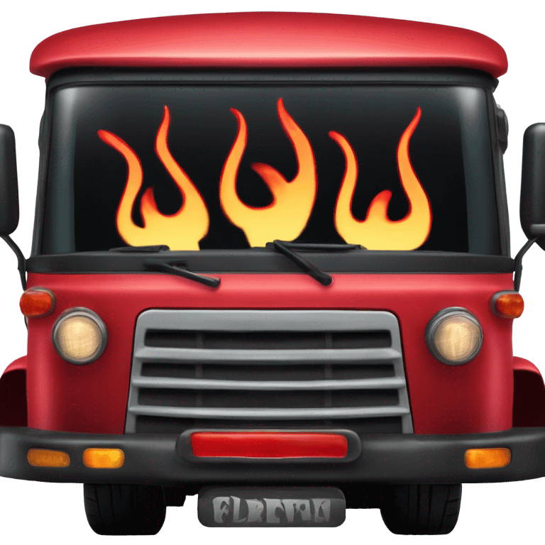 Satan’s racing tuk tuk emoji