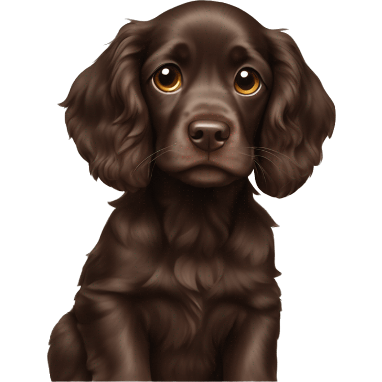 Puppy Boykin spaniel emoji