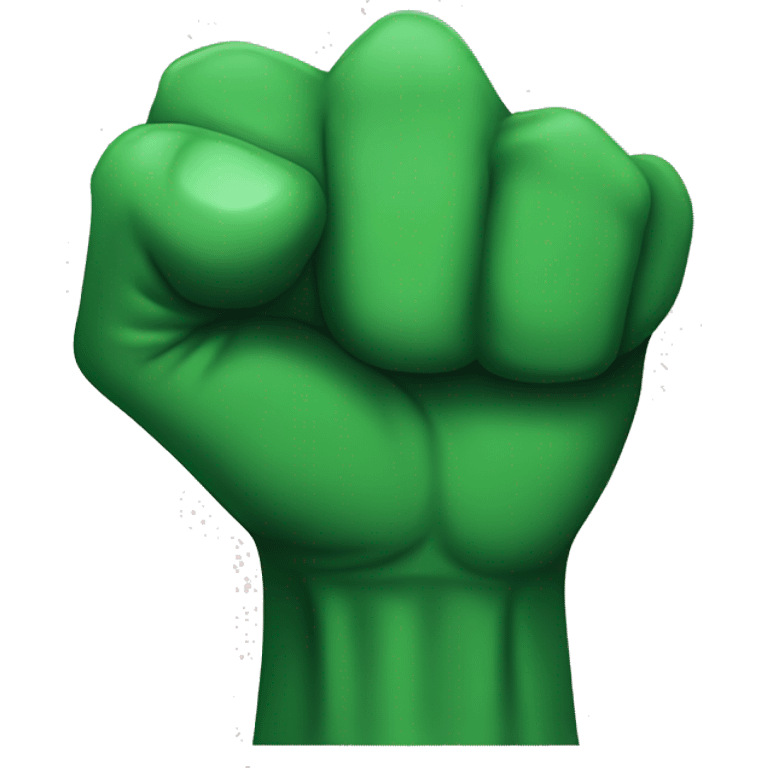 green fist emoji