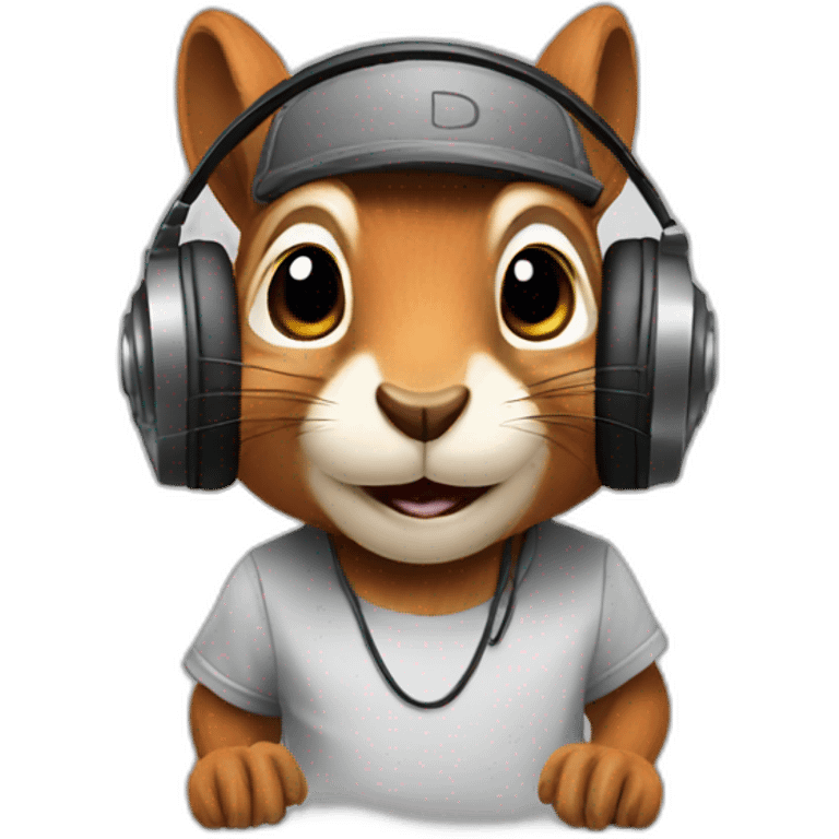 dj-squirrel emoji