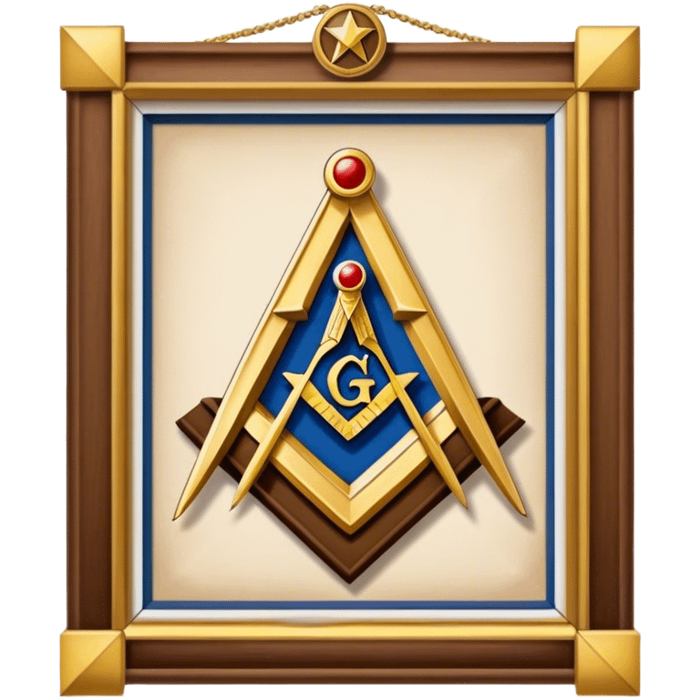 Masonic lodge emoji