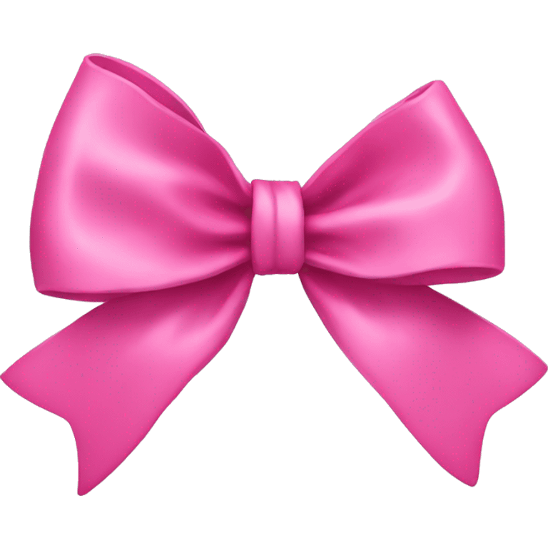 Pink bow emoji