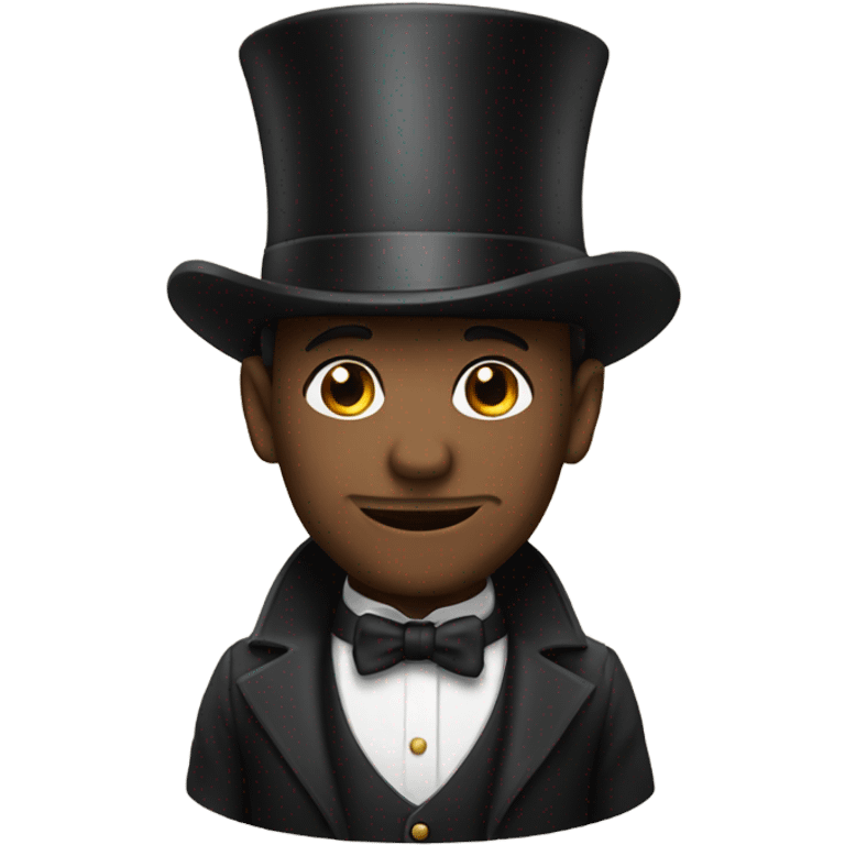 gyat with top hat emoji