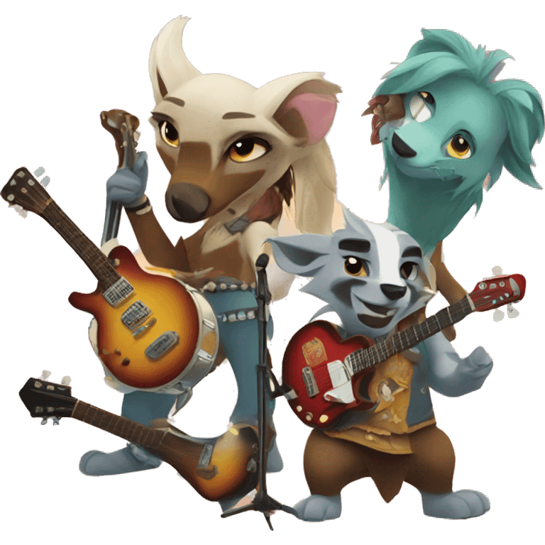 Animal jam band emoji