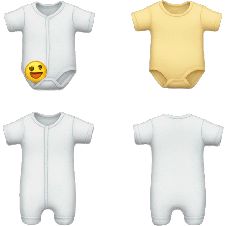 Baby onesie emoji