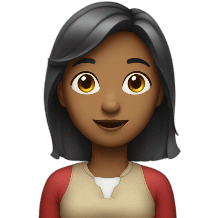 Apple girl emoji