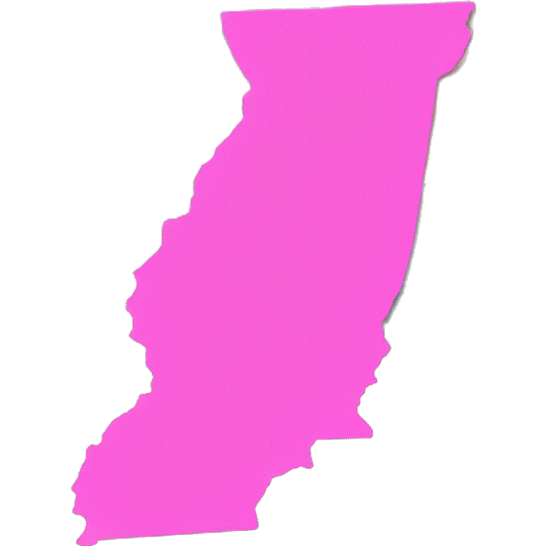 Pink state of Georgia emoji