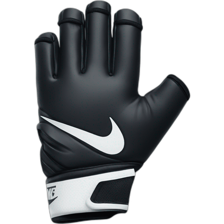 Black nike gloves emoji