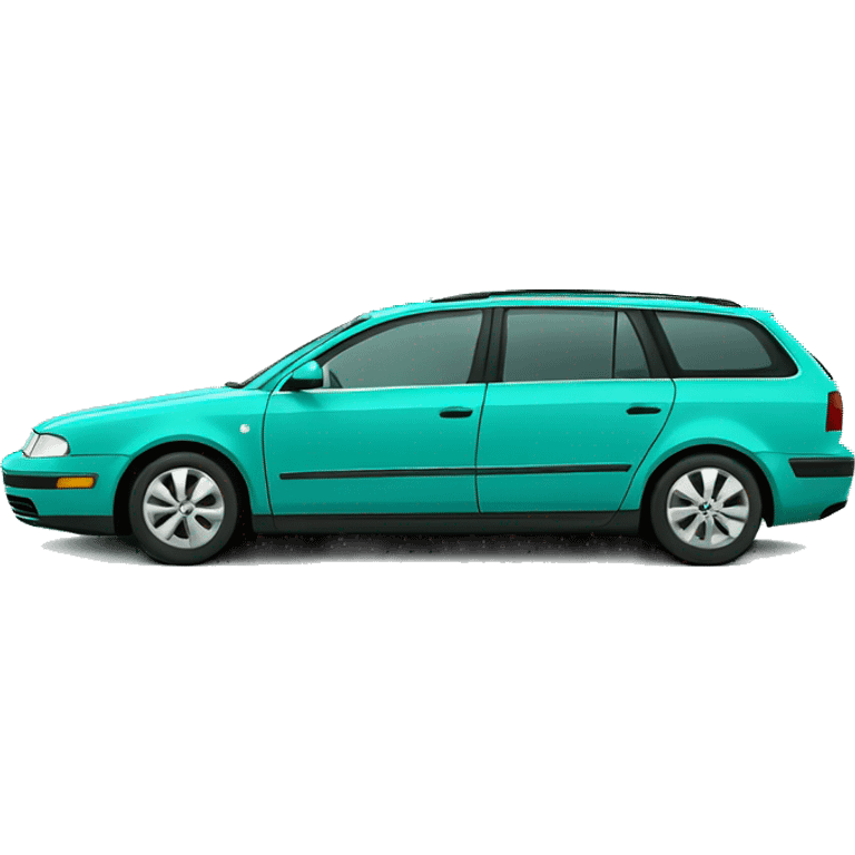 turquoise volkswagen passat b4 variant emoji