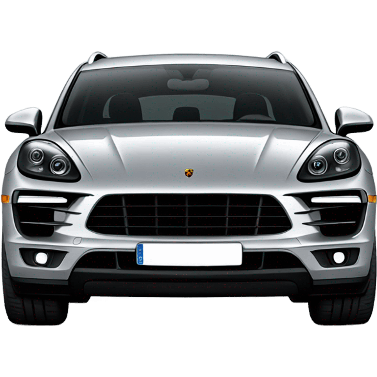 Grey Porsche macan  emoji