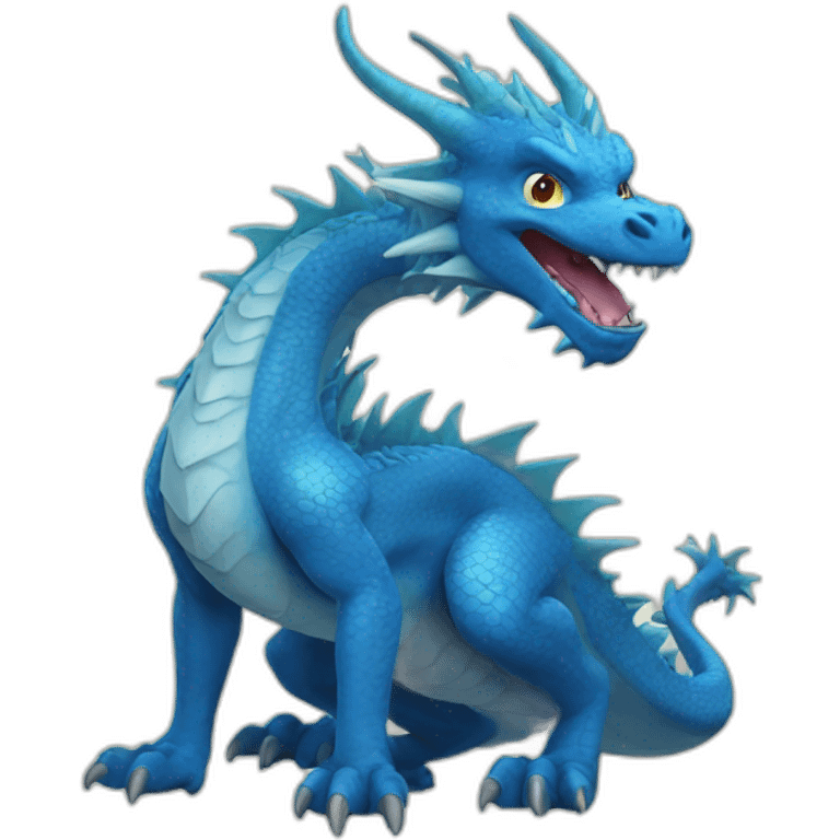 blue dragon emoji