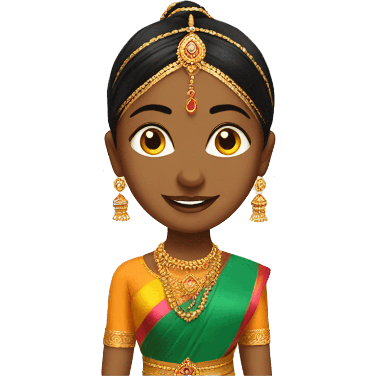 bharatanatyam dancer  emoji