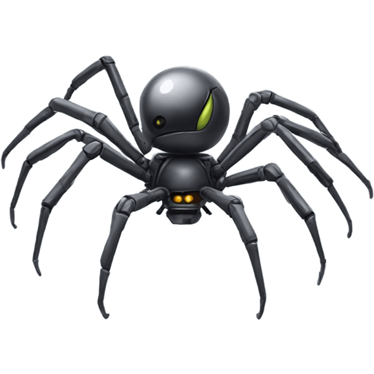 Robot spider emoji