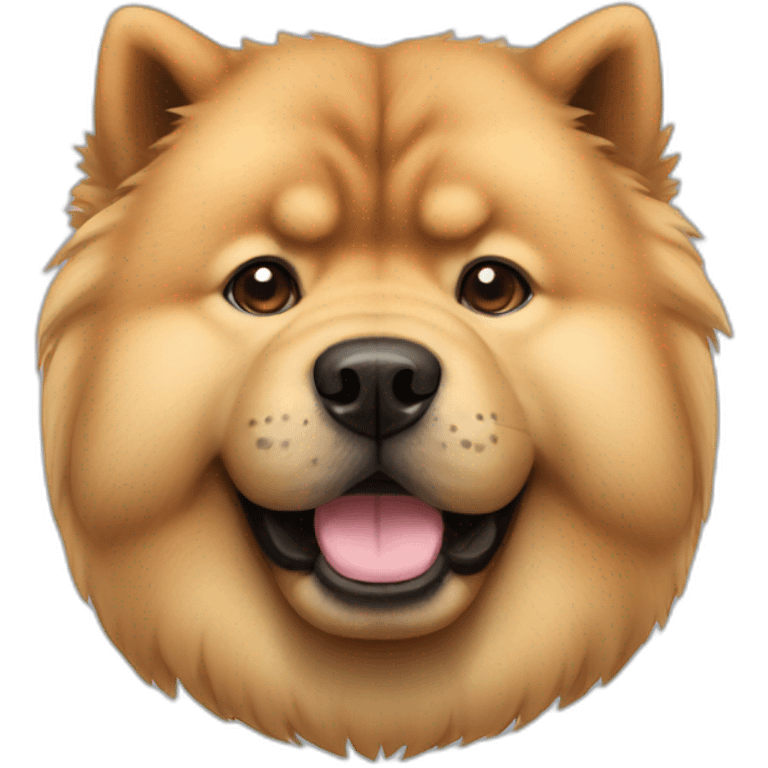 Chow Chow dog emoji