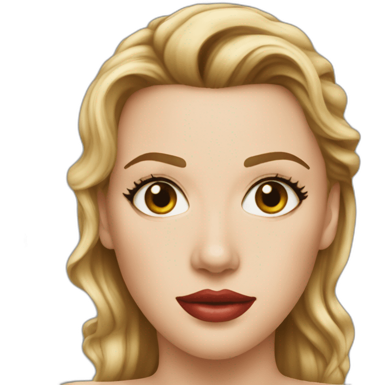 scarlett johanson emoji