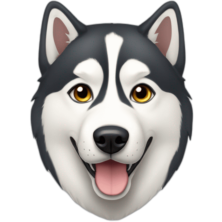 Siberian  Husky  emoji