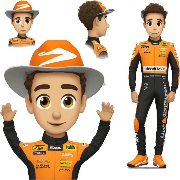 lando norris mclaren emoji