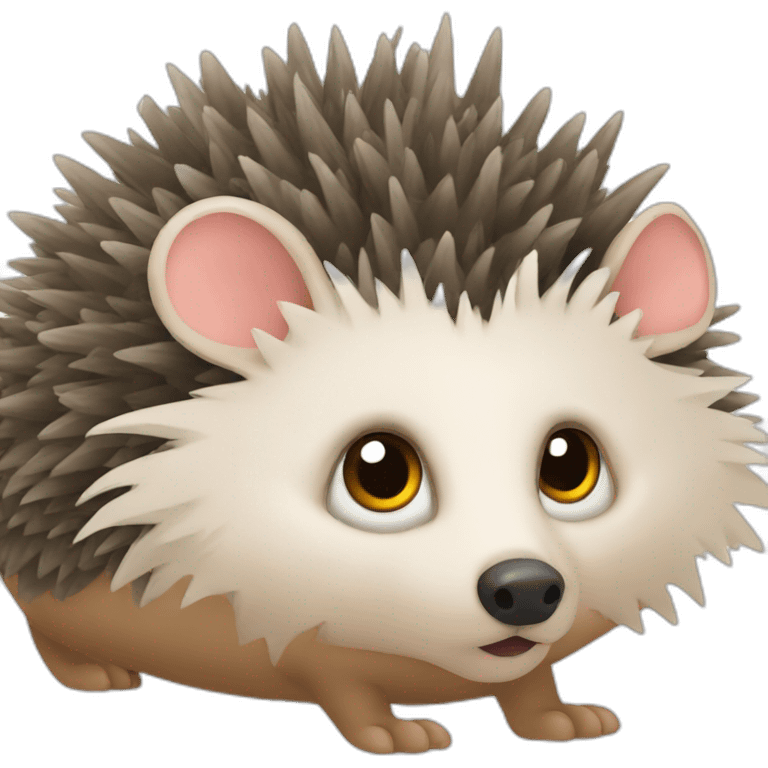 hedgehog with horns emoji