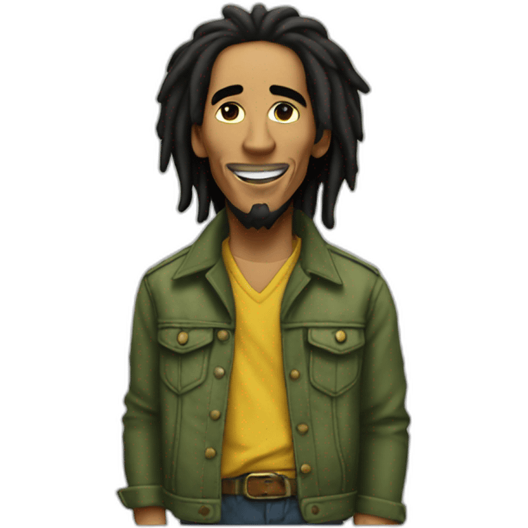 Bob Marley emoji