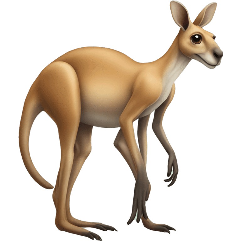 kangaroo long legs emoji