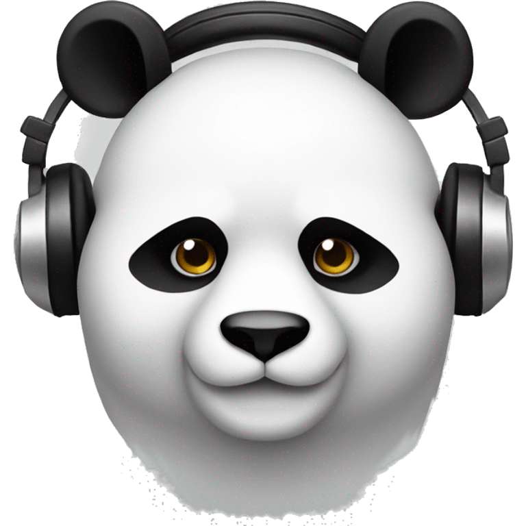 Panda DJ emoji