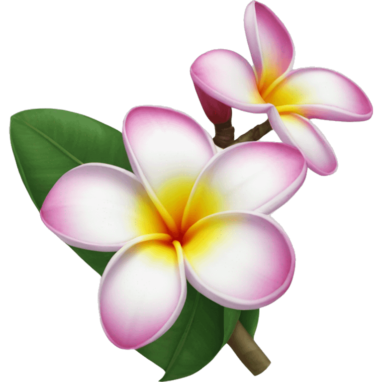 Frangipani emoji